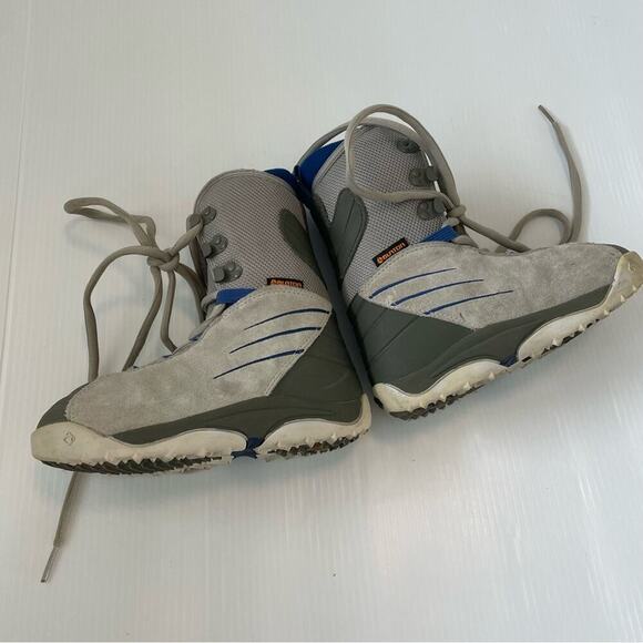 Burton freestyle youth snowboarding boots size 5 youth grey and blue - Picture 7 of 9